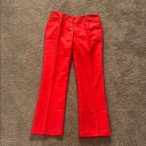 The Limited Drew Fit Brown Pants Size 0 Short EUC